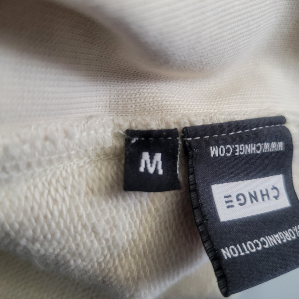 CHNGE Size M Organic Cotton Colorblock Zip Up Hoodie Unisex - Picture 5 of 13